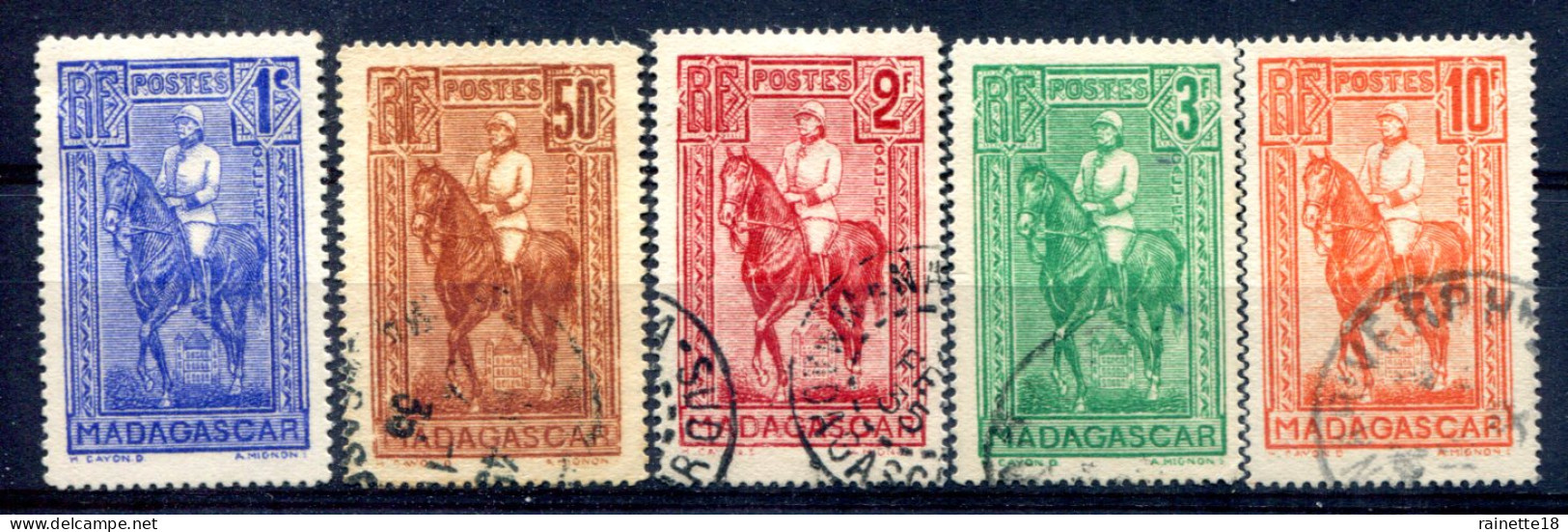 Madagascar        183/187  Oblitérés - Used Stamps