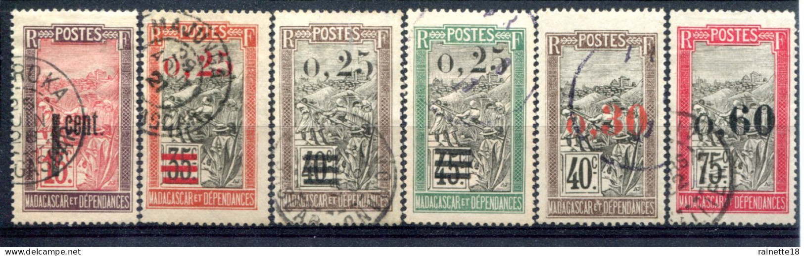 Madagascar      125/130  Oblitérés - Used Stamps