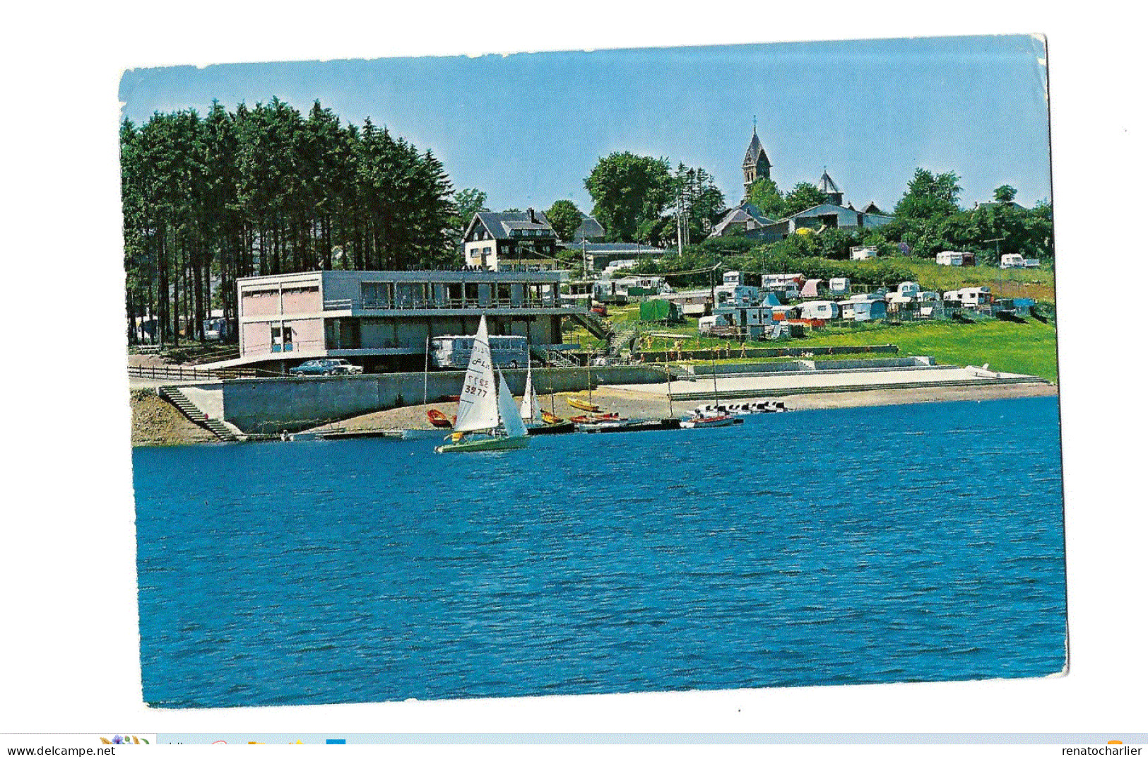 Le Lac.Expédié à Sint-Niklaas-Waes. - Butgenbach - Buetgenbach