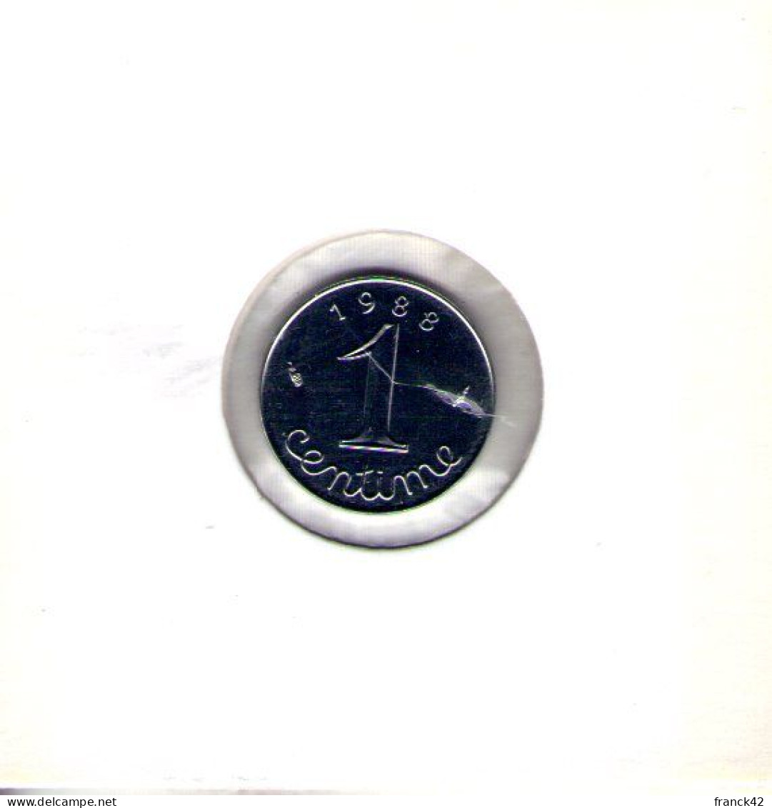 France. 1 Centime épi 1988. Fdc - 1 Centime