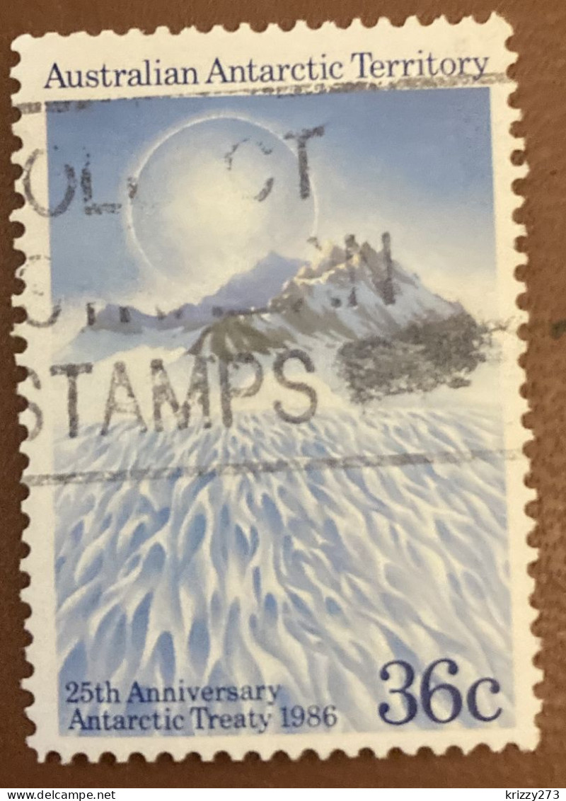 The 25th Anniversary Of The Antarctic Treaty - Used Stamps