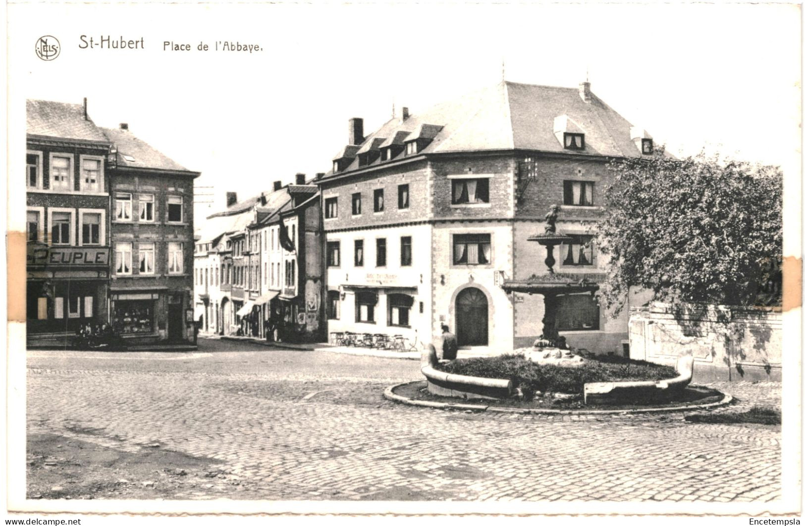 CPA Carte Postale  Belgique Saint Hubert Place De L'Abbaye  VM67177 - Saint-Hubert