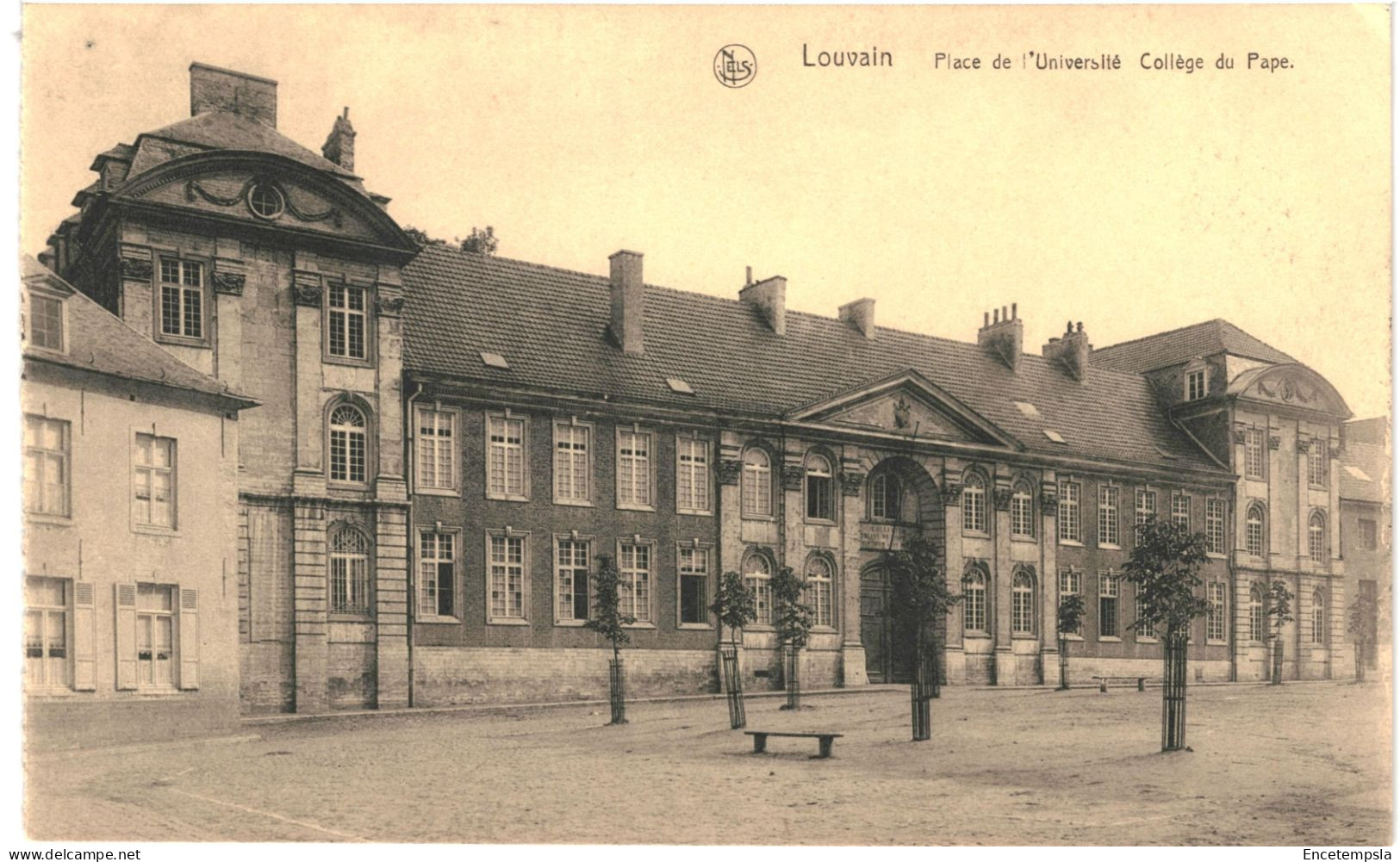 CPA Carte Postale  Belgique Louvain Place De L'Université Collège Du Pape VM67181 - Leuven