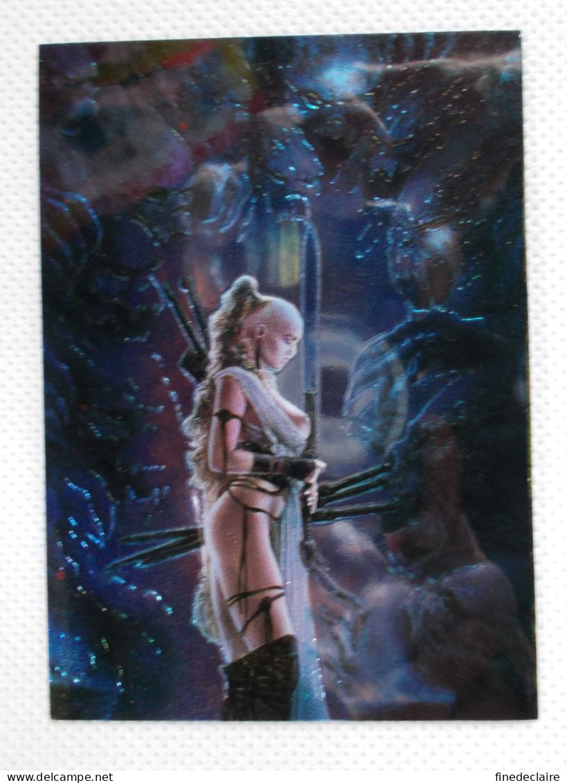 Card / Carte Rigide - 6,4 X 8,9 Cm - The Best Of ROYO All-Chromium 1995 - N°24 - Howls Of Silence - Other & Unclassified