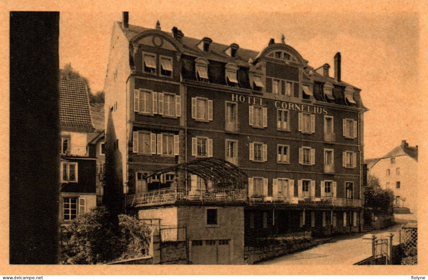 Orbey - Rue Et Hôtel CORNELIUS - Orbey