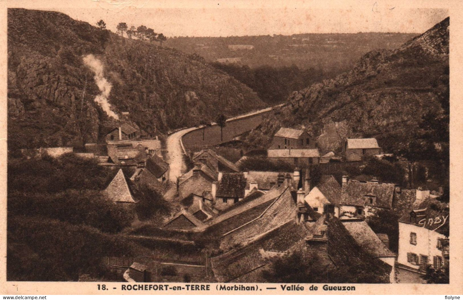 Rochefort En Terre - La Vallée De Gueuzon - Rochefort En Terre