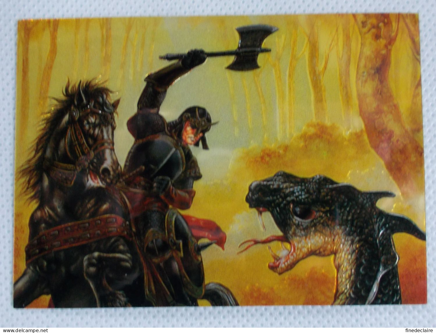Card / Carte Rigide - 6,4 X 8,9 Cm - The Best Of ROYO All-Chromium 1995 - N°36 - Horseclans VIII - Other & Unclassified