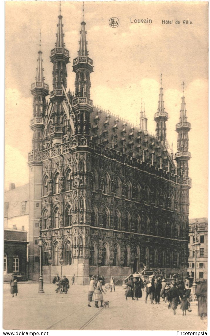 CPA Carte Postale Belgique Louvain Hôtel De Ville  VM67200 - Leuven