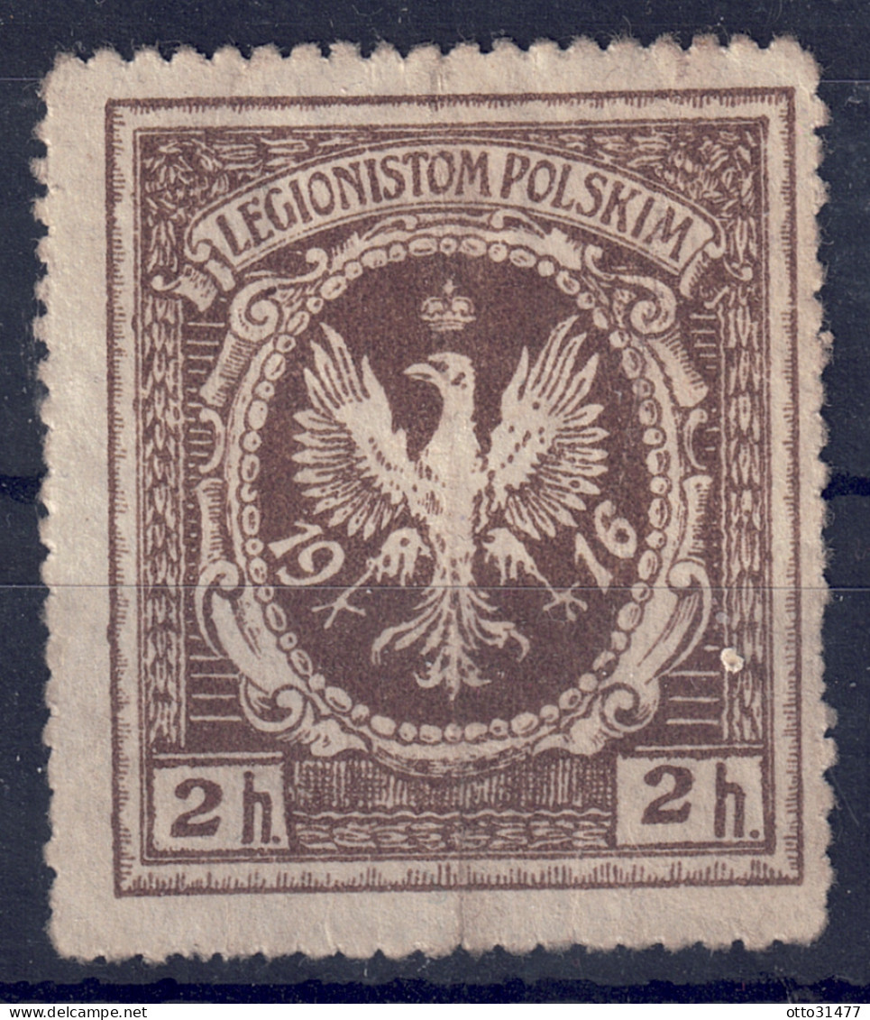 Polen 1918 - Polnische Legion - Organisiert Von Józef Piłsudski - Unused Stamps