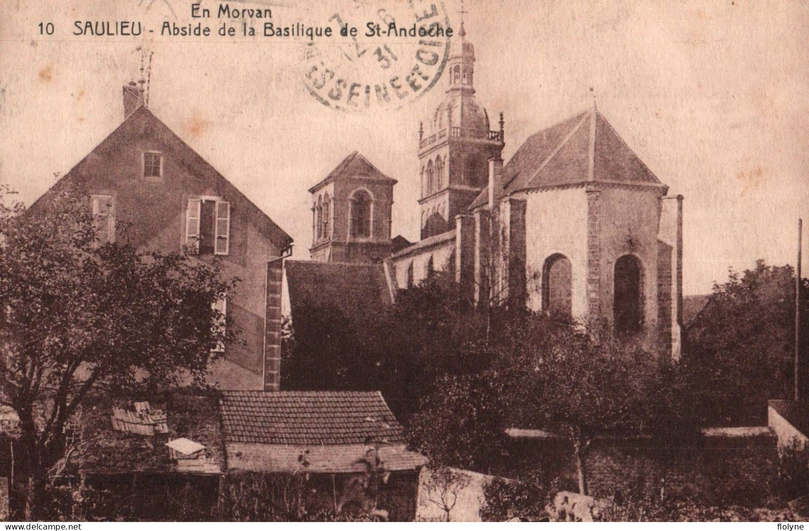 Saulieu - Abside De La Basilique De Saint Andoche - Saulieu