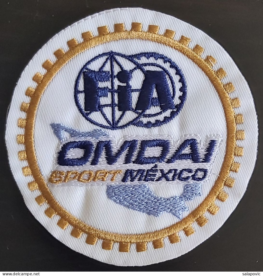 OMDAI SPORT MEXICO (FIA)  Patch - Car Racing - F1
