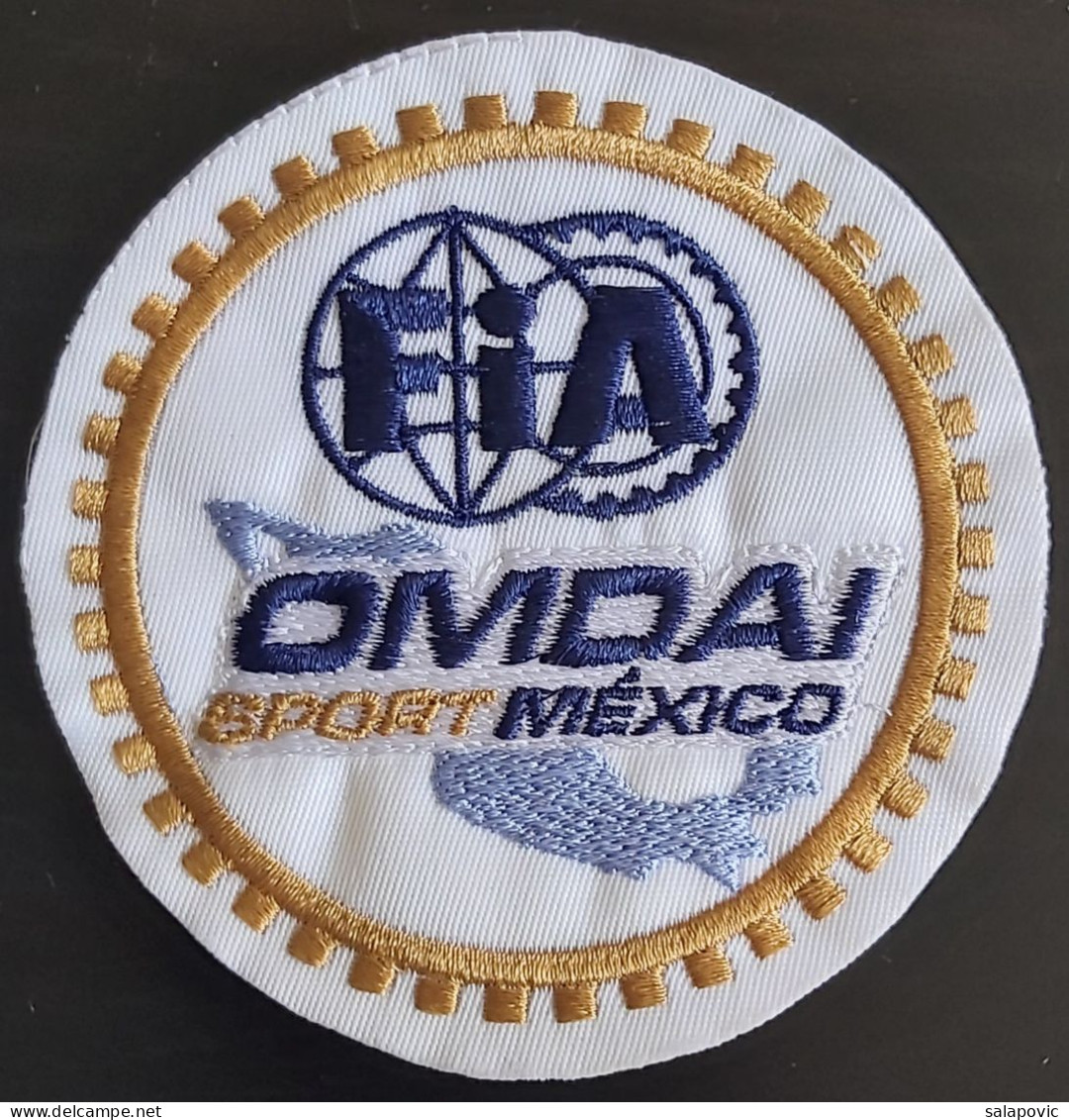 OMDAI SPORT MEXICO (FIA)  Patch - Automobile - F1