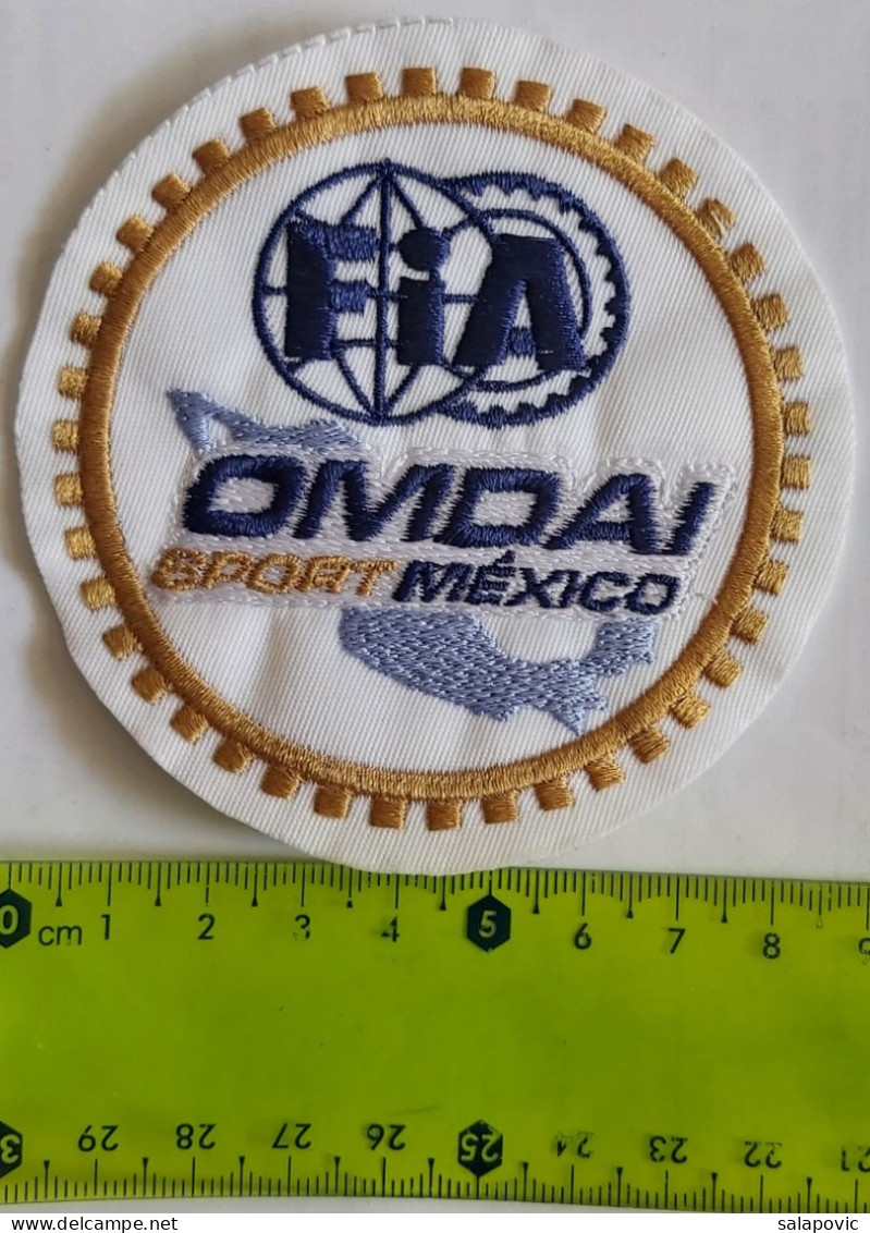 OMDAI SPORT MEXICO (FIA)  Patch - Automobilismo - F1