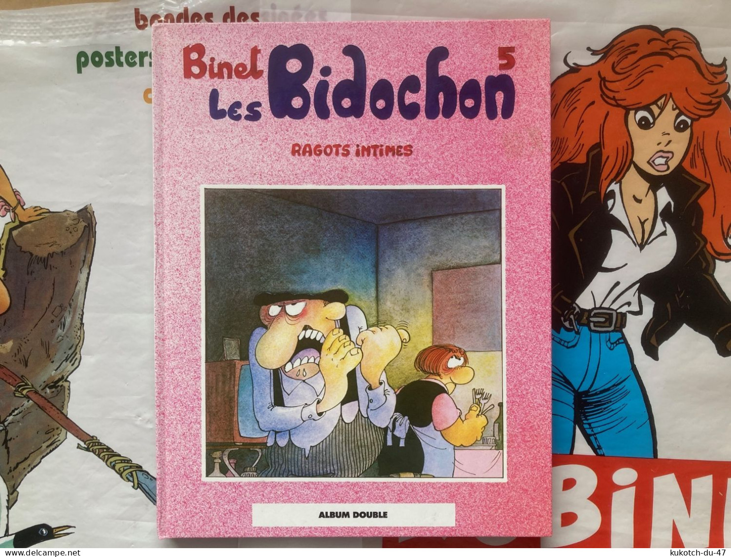 BD Les Bidochon - Tome 5 & 6 - Binet (1996) - Format Double-album - Bidochon, Les