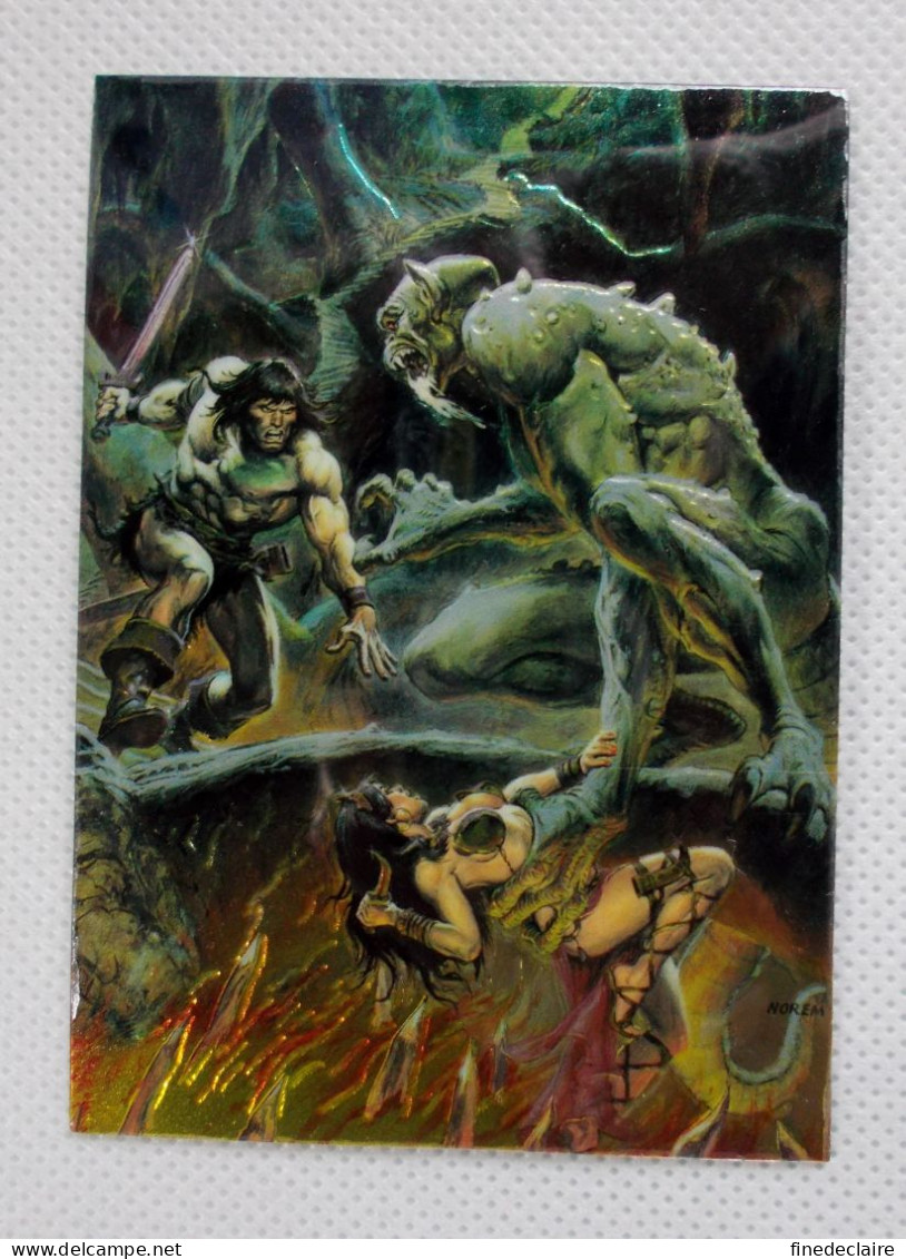 Card / Carte Rigide - 6,4 X 8,9 Cm - All Chromium - Conan II - 1994 - 83. Savage Sword #86 - Sonstige & Ohne Zuordnung