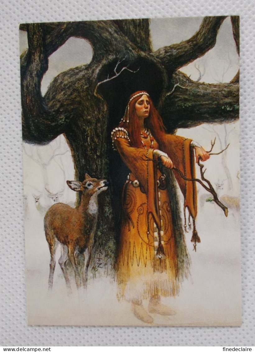 Card / Carte Rigide - 6,4 X 8,9 Cm - Don Maitz II - 1996 - 4) Earth Song - Autres & Non Classés