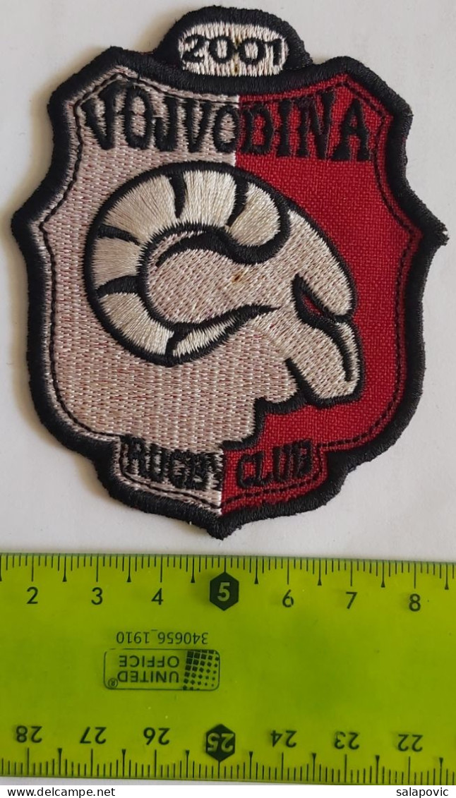 Vojvodina Rugby Club Novi Sad Serbia Patch - Rugby