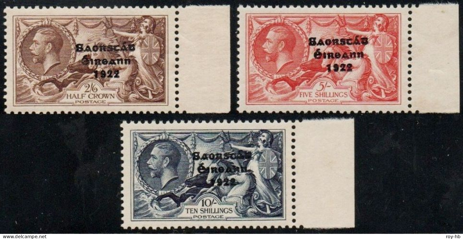 1935 Re-engraved Set SG 99-101, Hib. T75-77, Sc. 93-95, Matching Right Marginal, Suberb U/m (MNH), With New Certificate. - Ungebraucht