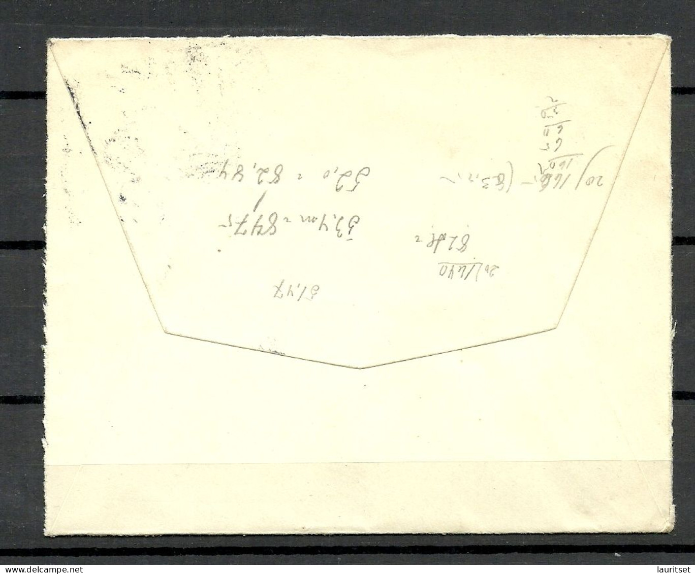 DENMARK 1912 Cover To Sorö NB! Cover Is Opened From 3 Sides! - Cartas & Documentos