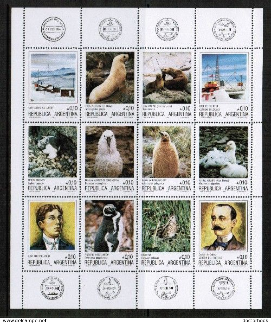 ARGENTINA   Scott # 1559** MINT NH SHEET Of 12 (CONDITION AS PER SCAN) (BK-2-20) - Blocchi & Foglietti