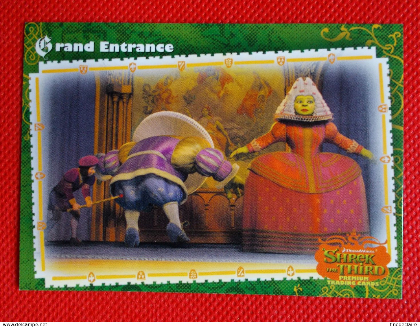 Premium Trading Cards / Carte Rigide - 6,4 X 8,9 Cm - Shrek The Third - 2007 - Story Cards N°42 - Grand Entrance - Otros & Sin Clasificación