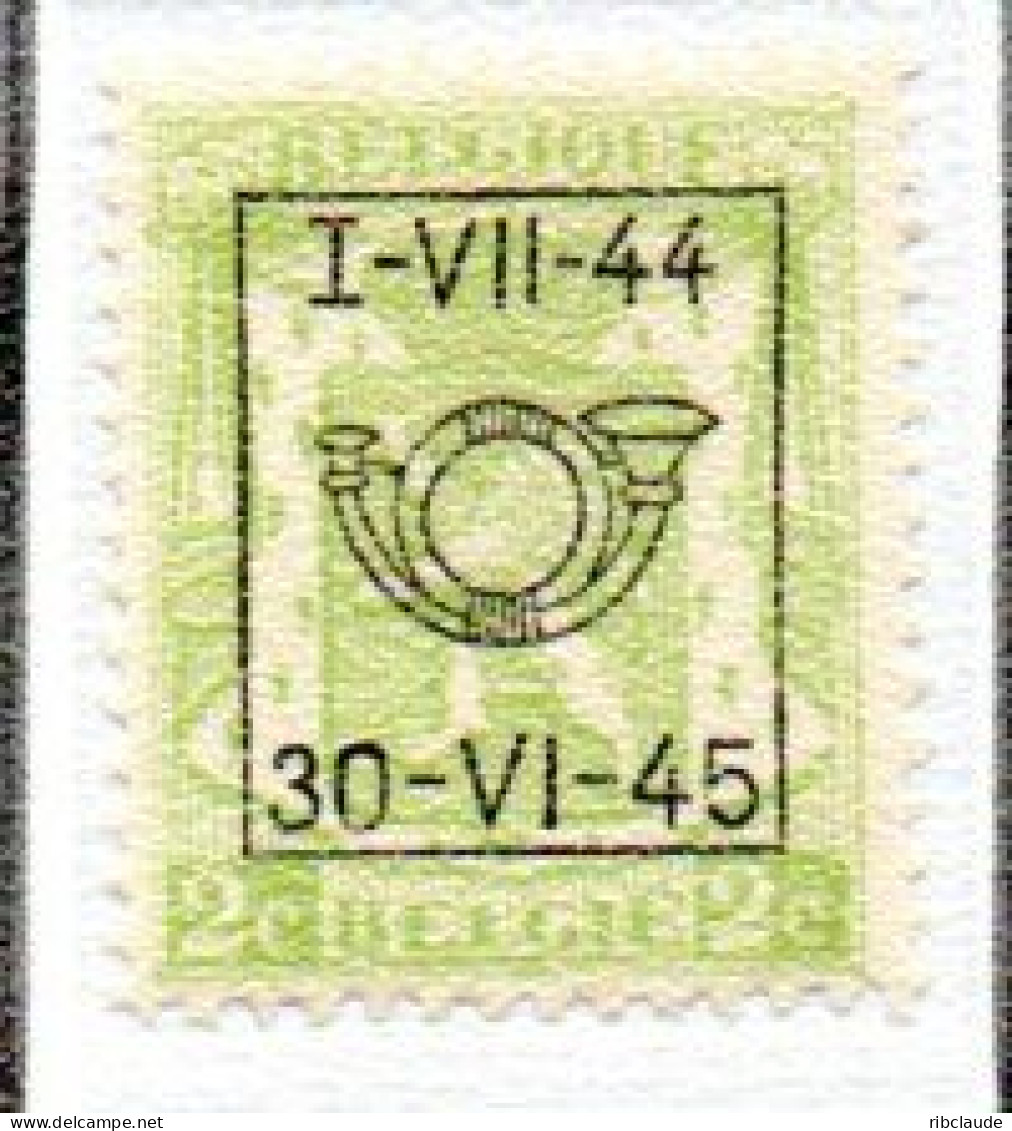 Préo Typo N°520 à 528 - Typo Precancels 1936-51 (Small Seal Of The State)