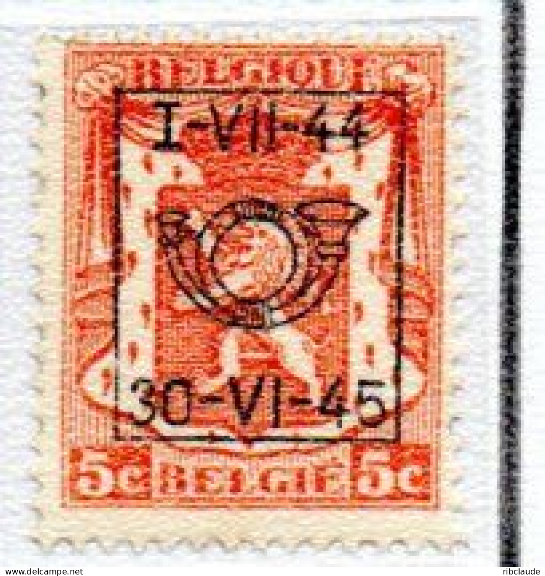 Préo Typo N°520 à 528 - Typo Precancels 1936-51 (Small Seal Of The State)