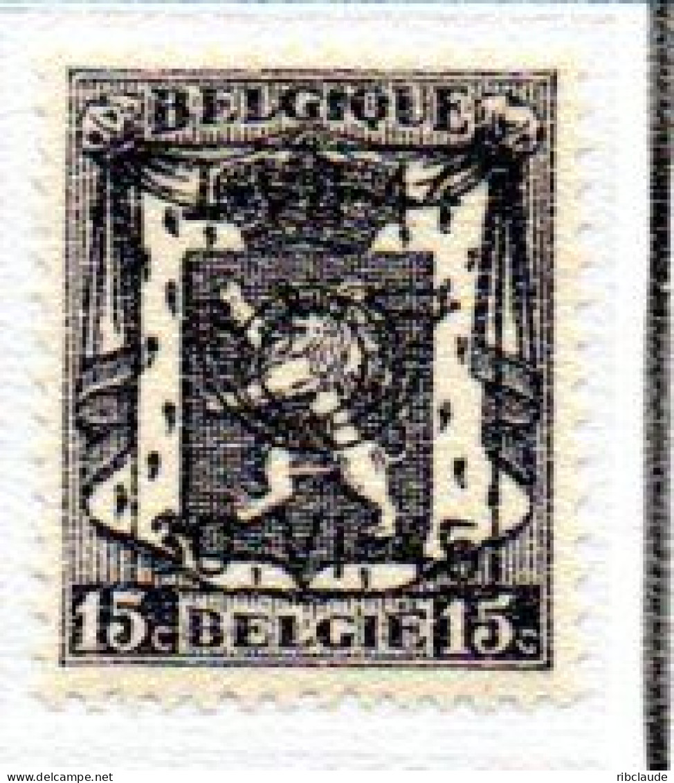 Préo Typo N°520 à 528 - Typo Precancels 1936-51 (Small Seal Of The State)