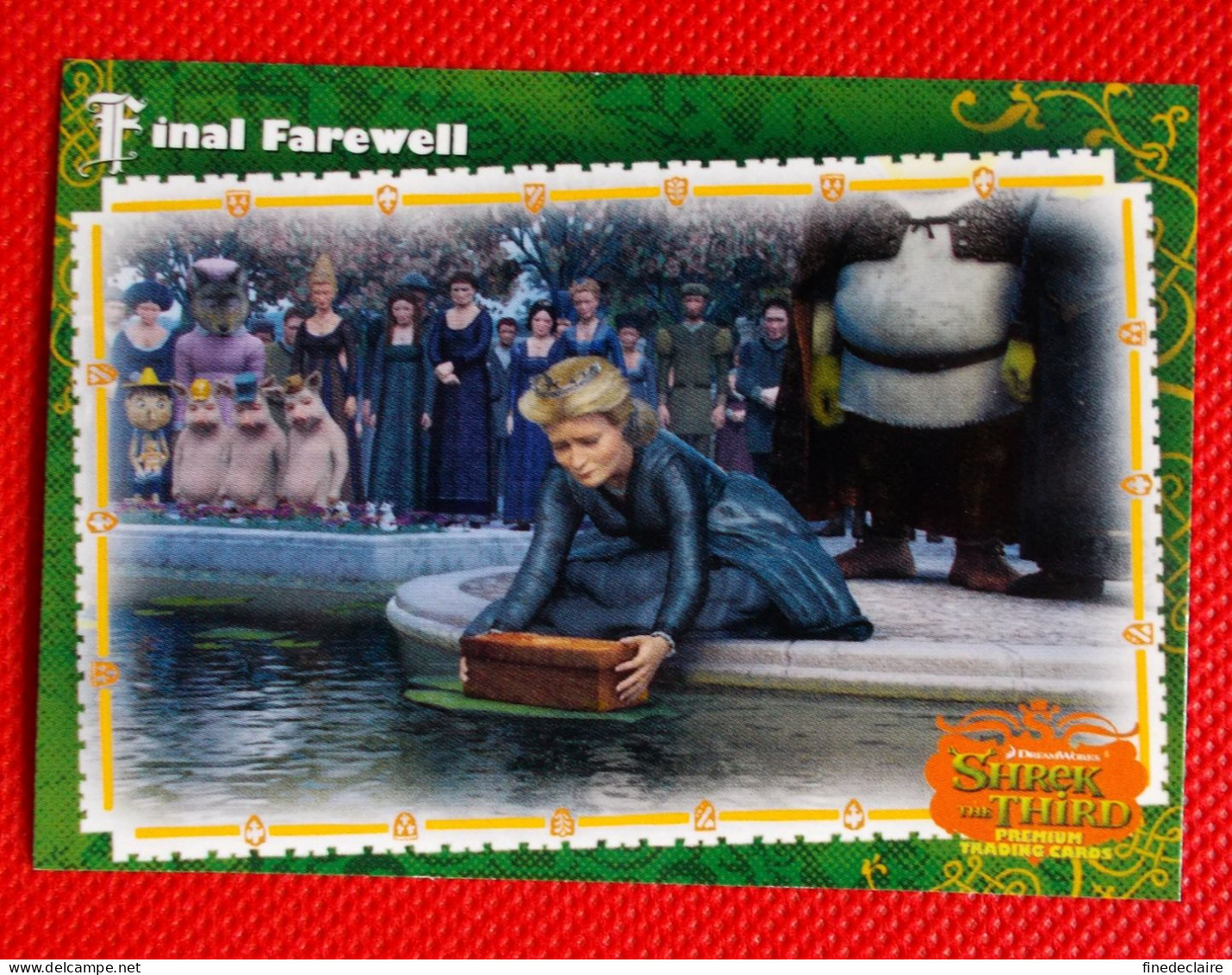 Premium Trading Cards / Carte Rigide - 6,4 X 8,9 Cm - Shrek The Third - 2007 - Story Cards N°45 - Final Farewell - Sonstige & Ohne Zuordnung