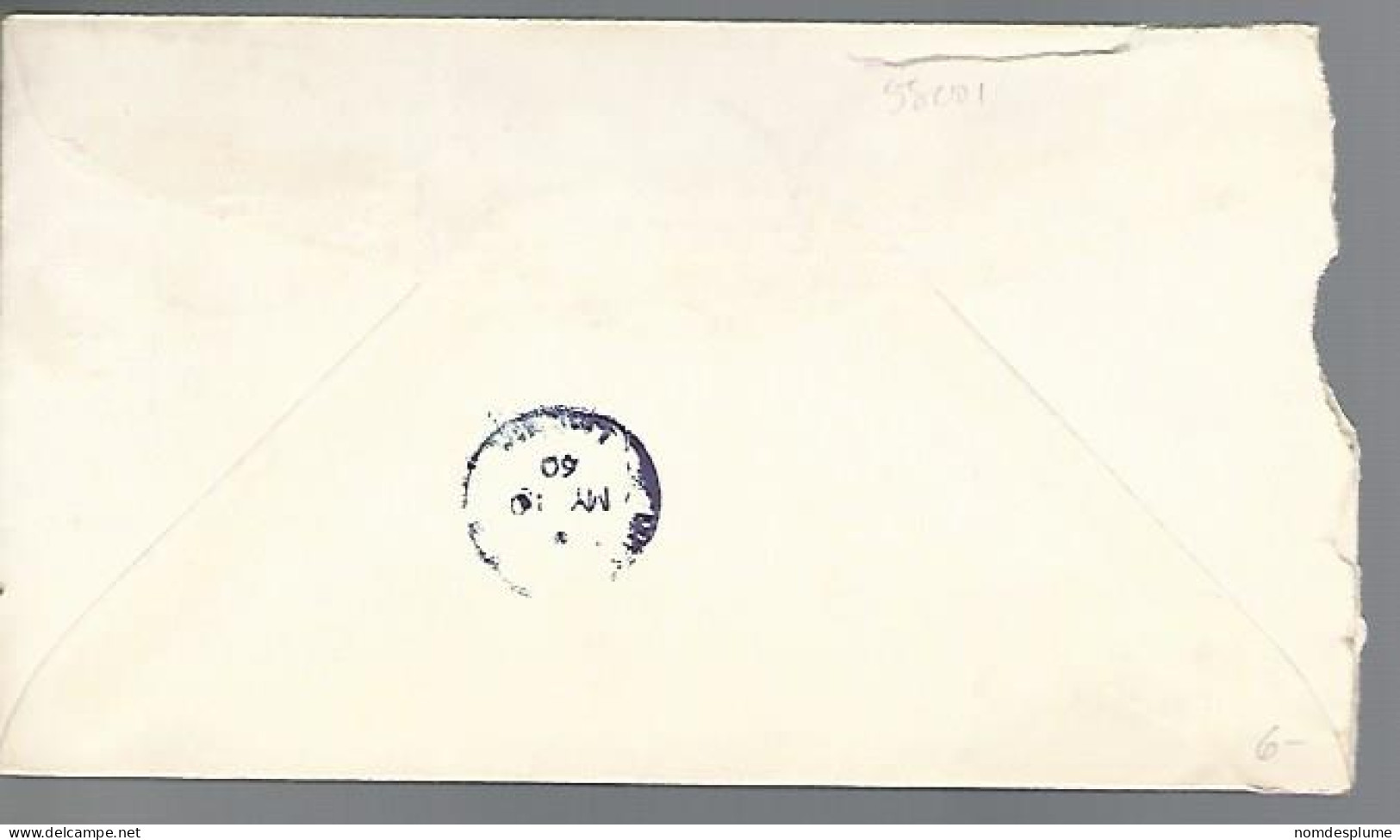 58001) US Postage Due "Not In Air Mail" Postmark Cancel - 2a. 1941-1960 Oblitérés