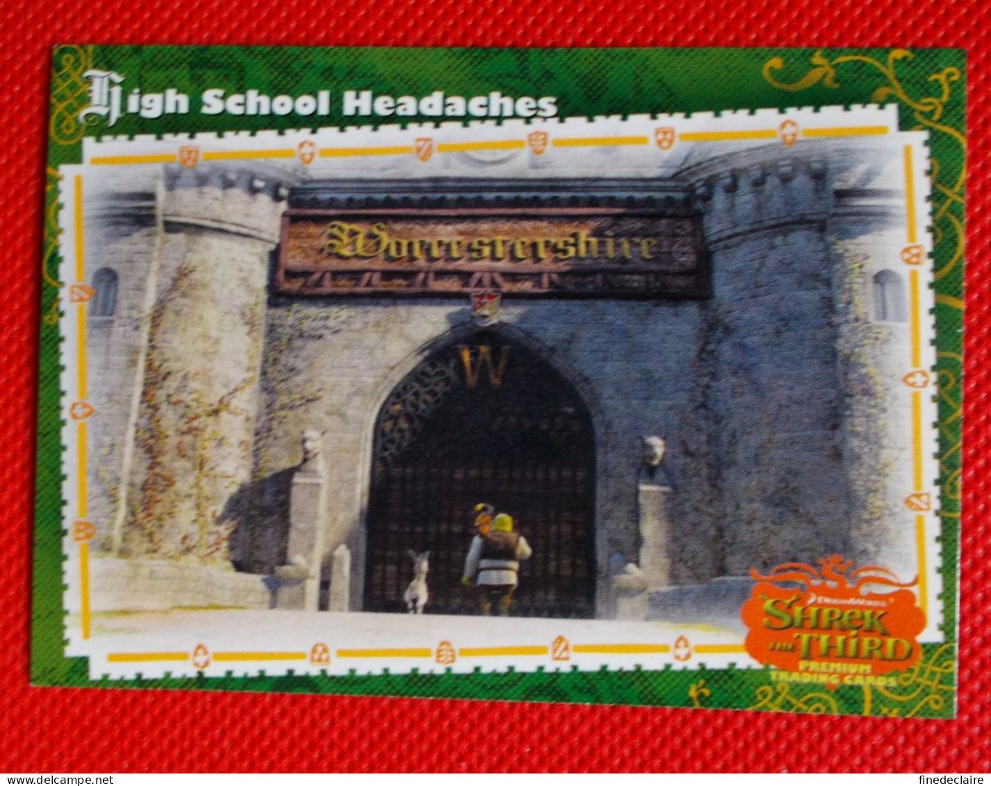 Premium Trading Cards / Carte Rigide - 6,4 X 8,9 Cm - Shrek The Third - 2007 - Story Cards N°51 - High School Headaches - Sonstige & Ohne Zuordnung