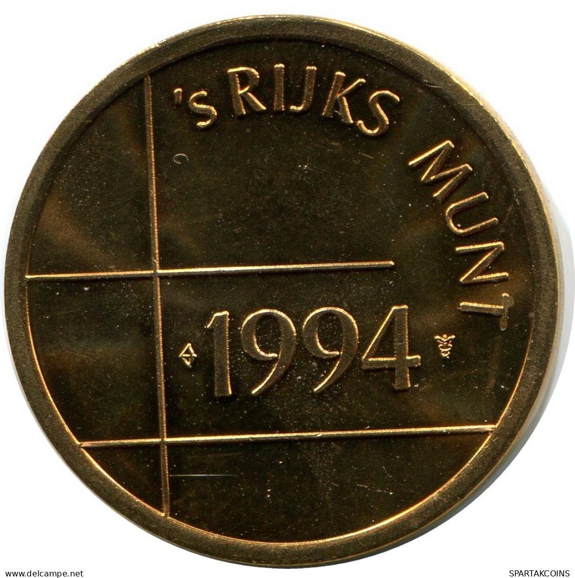 1994 ROYAL DUTCH MINT SET TOKEN NETHERLANDS MINT (From BU Mint Set) #AH031.U - Jahressets & Polierte Platten
