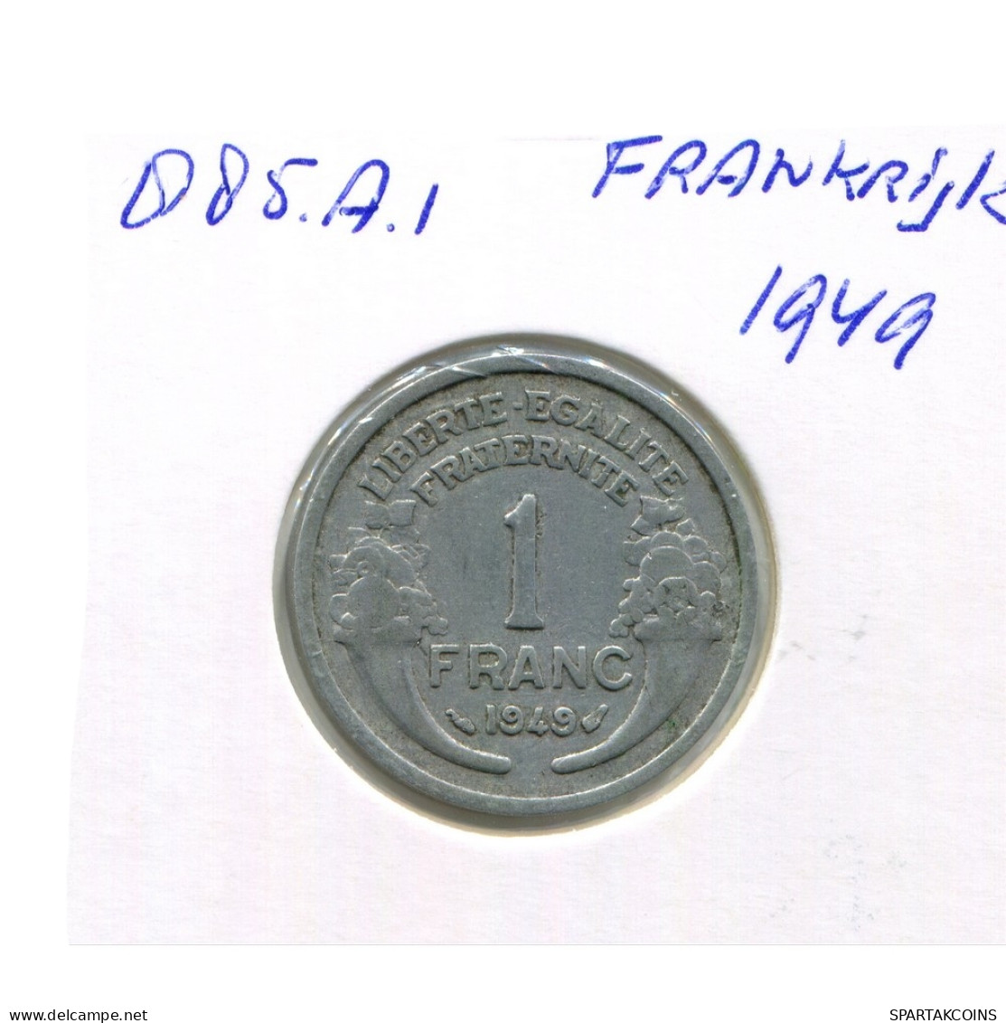 1 FRANC 1949 FRANCE Coin French Coin #AN294 - 1 Franc