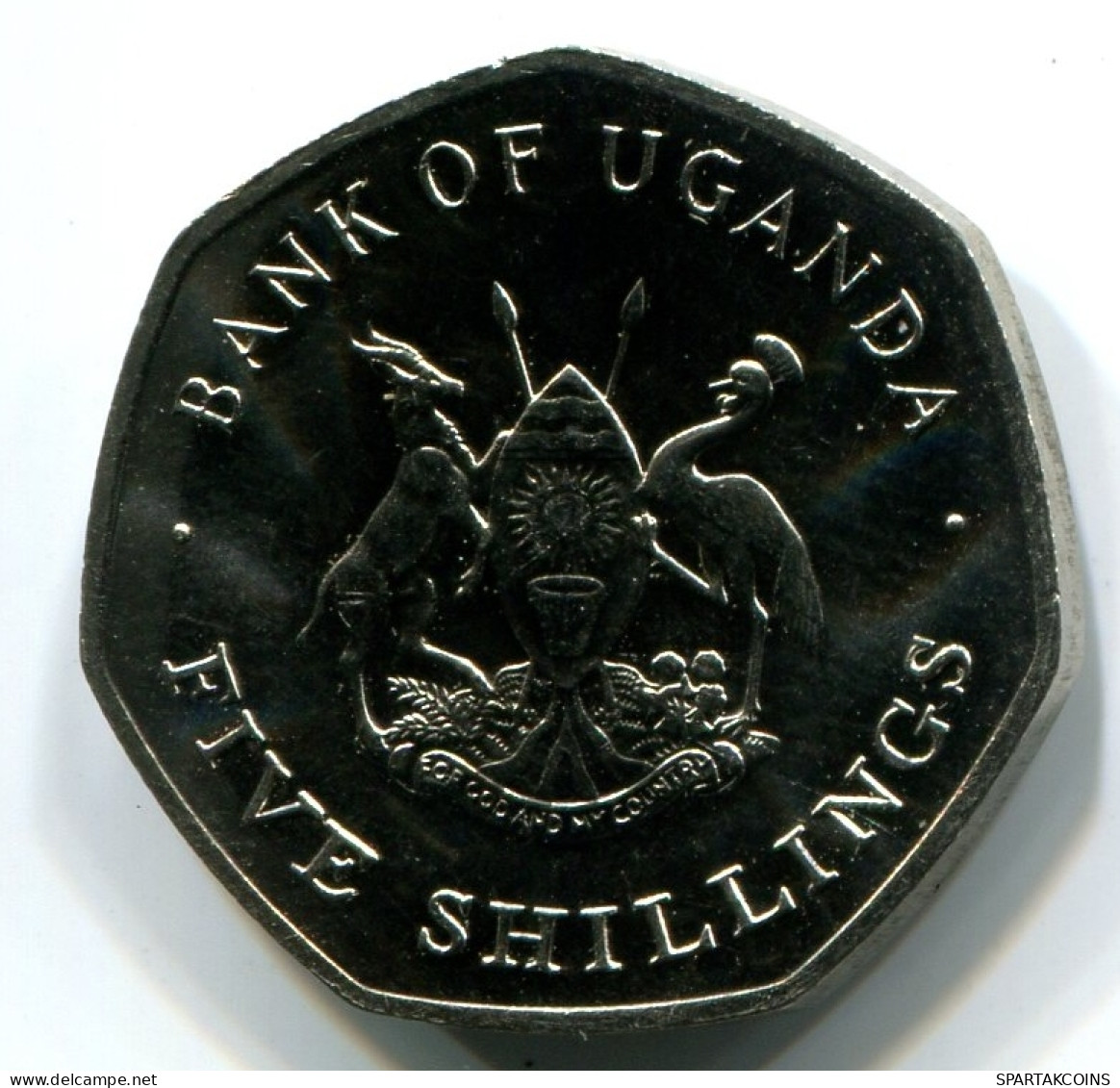 5 SHILLINGS 1987 UGANDA UNC Coin #W11050.U - Oeganda