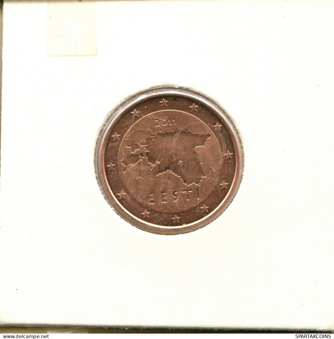 5 CENTS 2011 ESTONIA Coin #AS690.U - Estonie