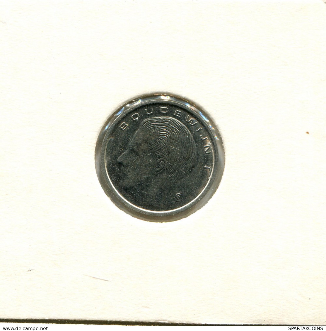 1 FRANC 1993 DUTCH Text BELGIUM Coin #AU086.U - 1 Frank