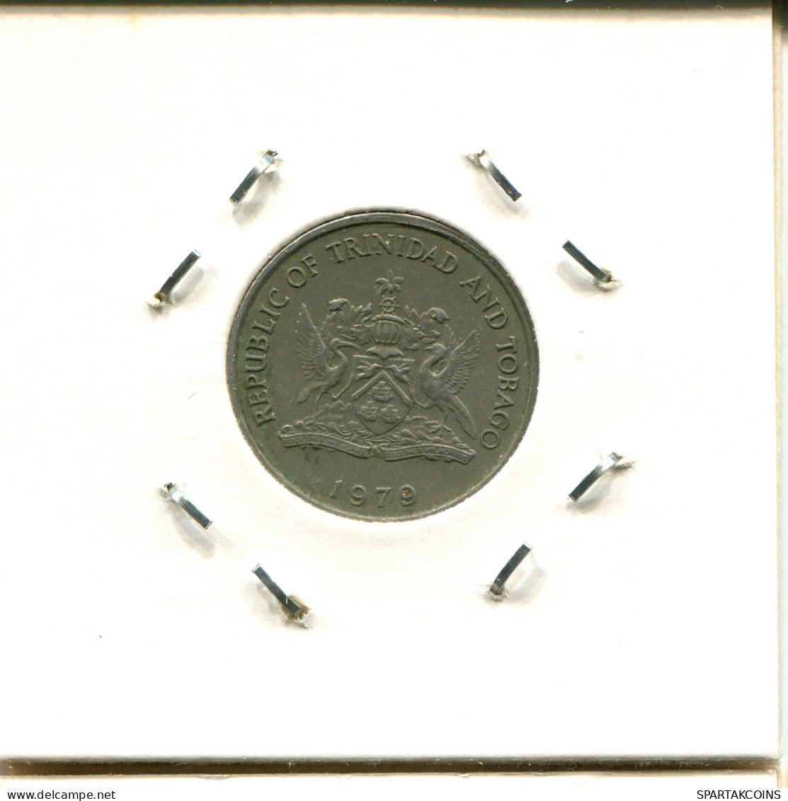 25 CENTS 1979 TRINIDAD AND TOBAGO Coin #BA127.U - Trinidad En Tobago