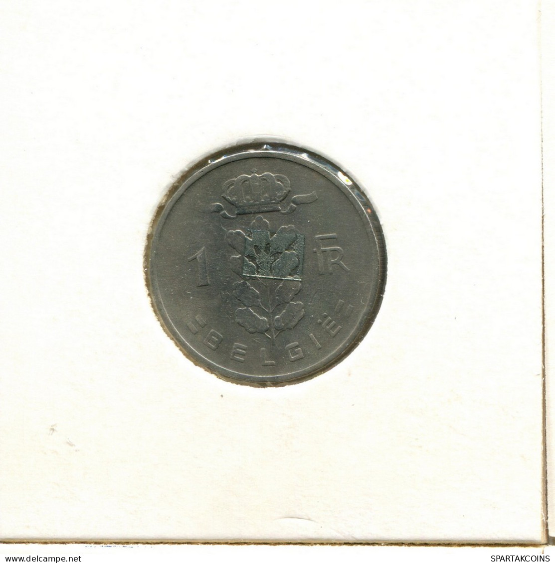 1 FRANC 1945 DUTCH Text BELGIEN BELGIUM Münze #BB172.D - 1 Franc