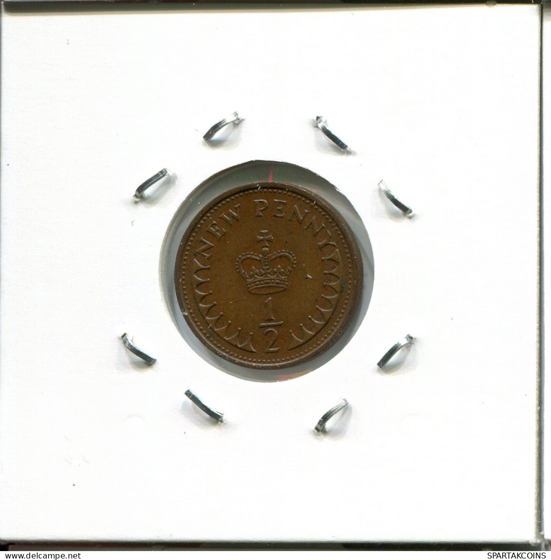 NEW PENNY 1971 UK GROßBRITANNIEN GREAT BRITAIN Münze #AN559.D - 1 Penny & 1 New Penny