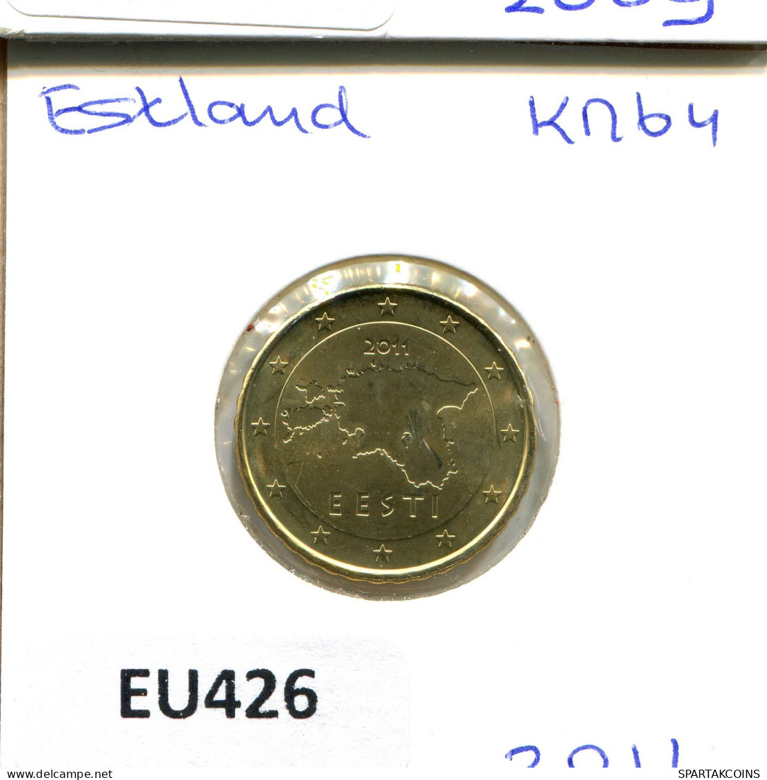 10 EURO CENTS 2011 ESTLAND ESTONIA Münze #EU426.D - Estonia