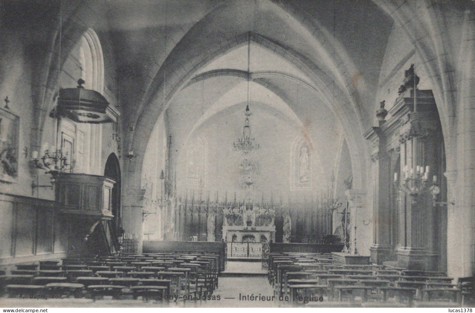 78 / JOUY EN JOSAS / INTERIEUR DE L EGLISE - Jouy En Josas