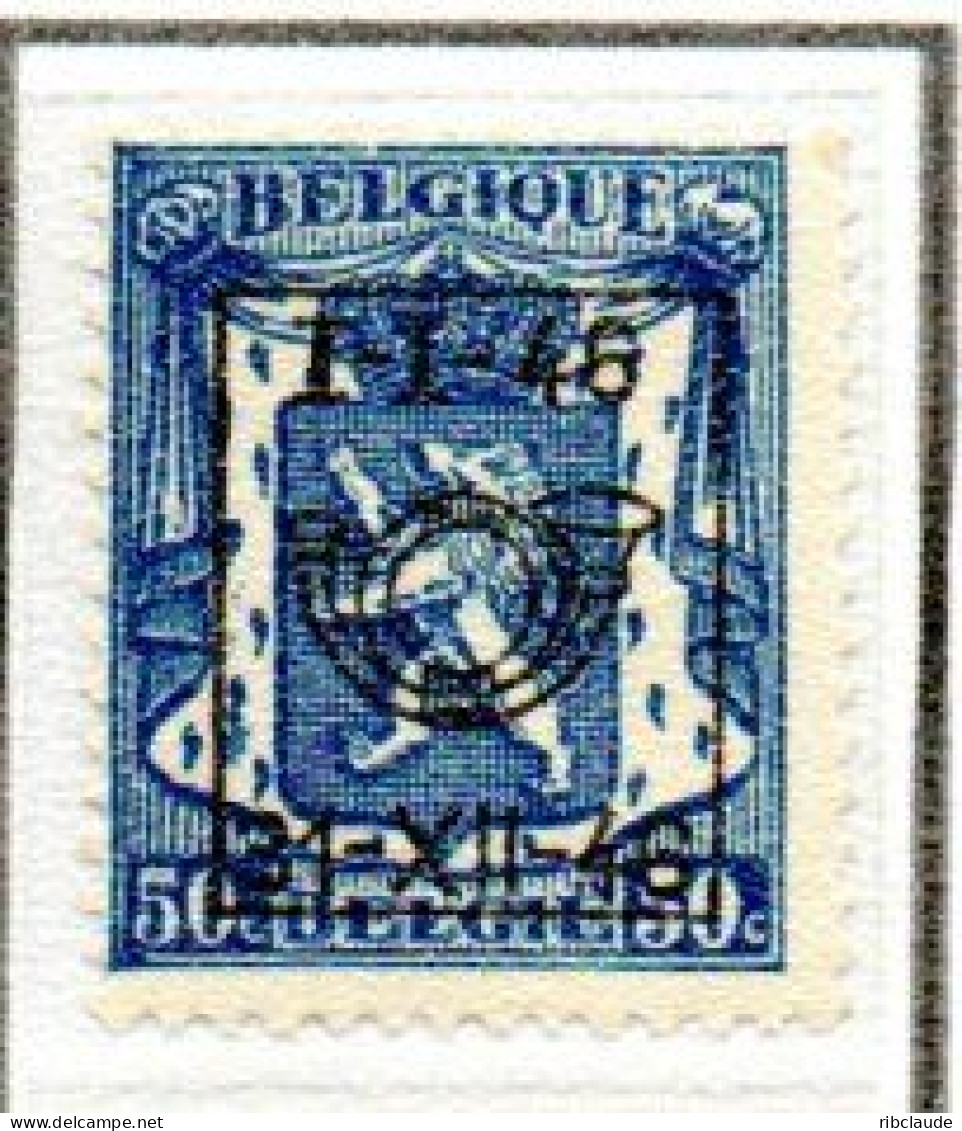 Préo Typo N°547 à 552 - Typo Precancels 1936-51 (Small Seal Of The State)