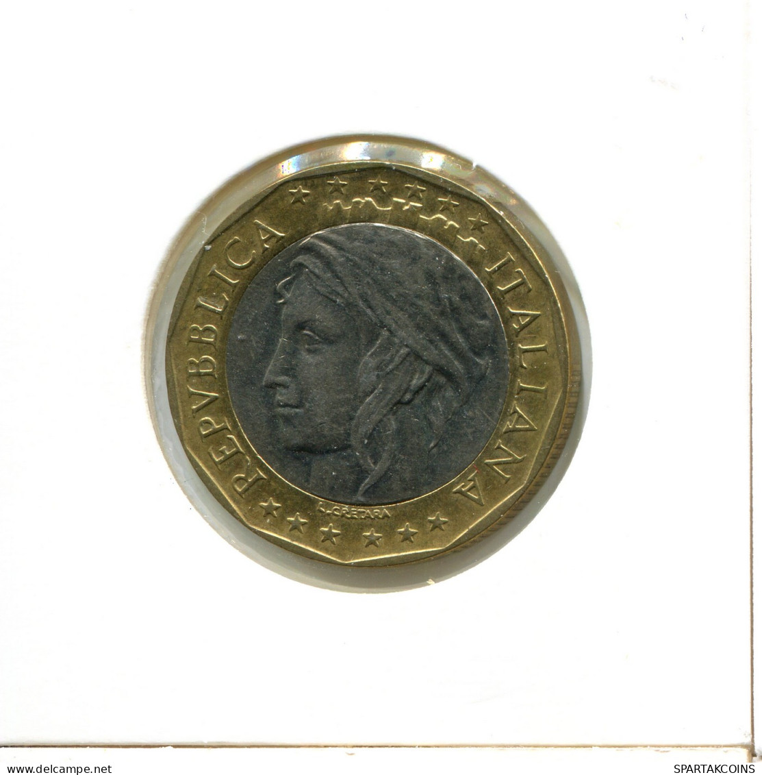 1000 LIRE 1998 ITALIA ITALY Moneda BIMETALLIC #AX861.E - 1 000 Liras