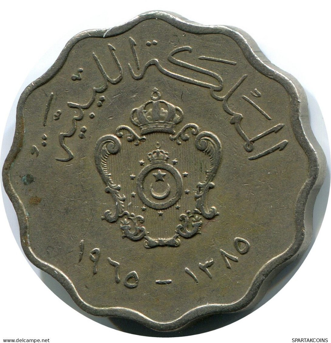 50 MILLIEMES 1965 LIBIA LIBYA Islámico Moneda #AK227.E - Libye