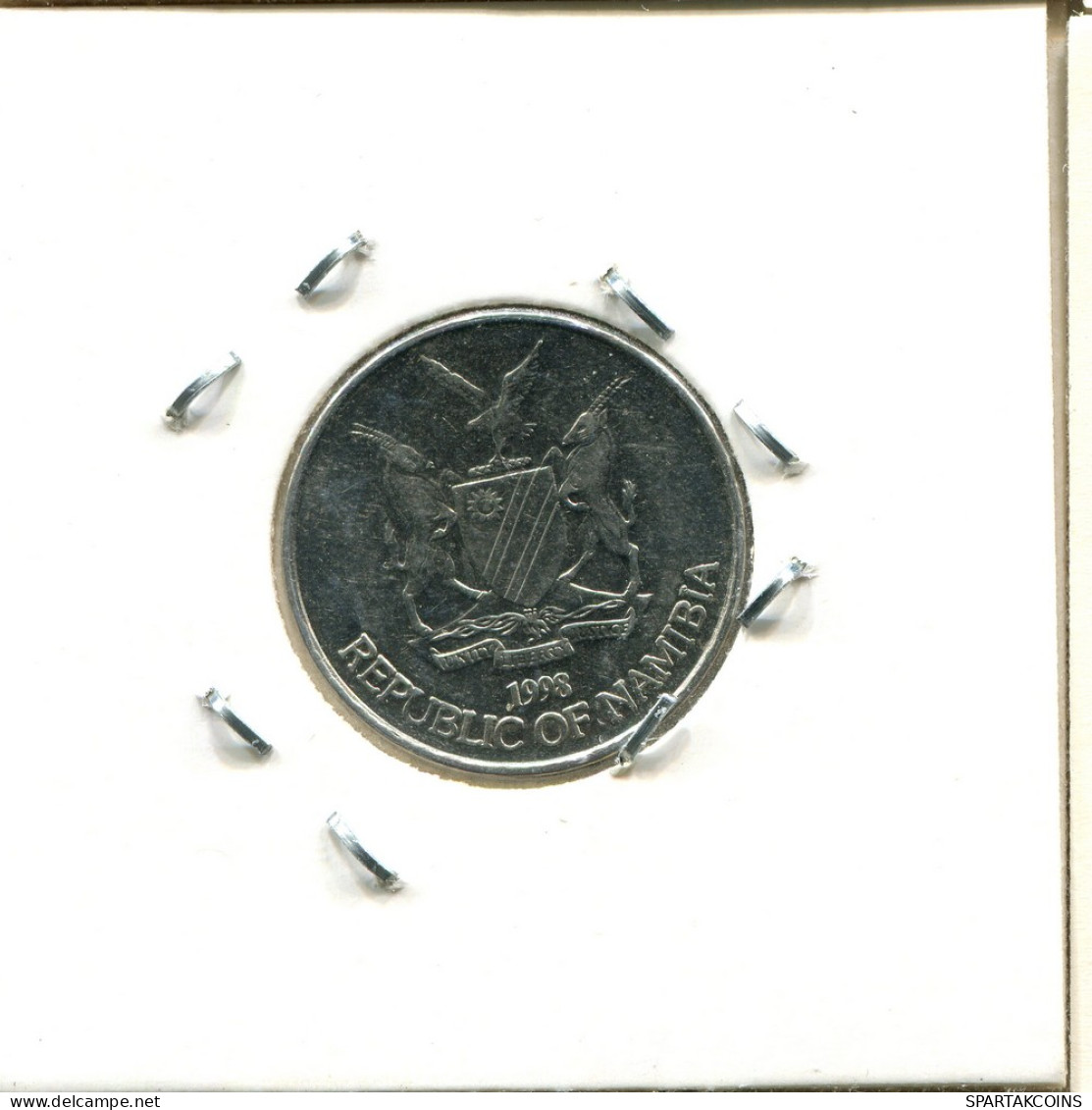 10 CENTS 1998 NAMIBIA Moneda #AS397.E - Namibie