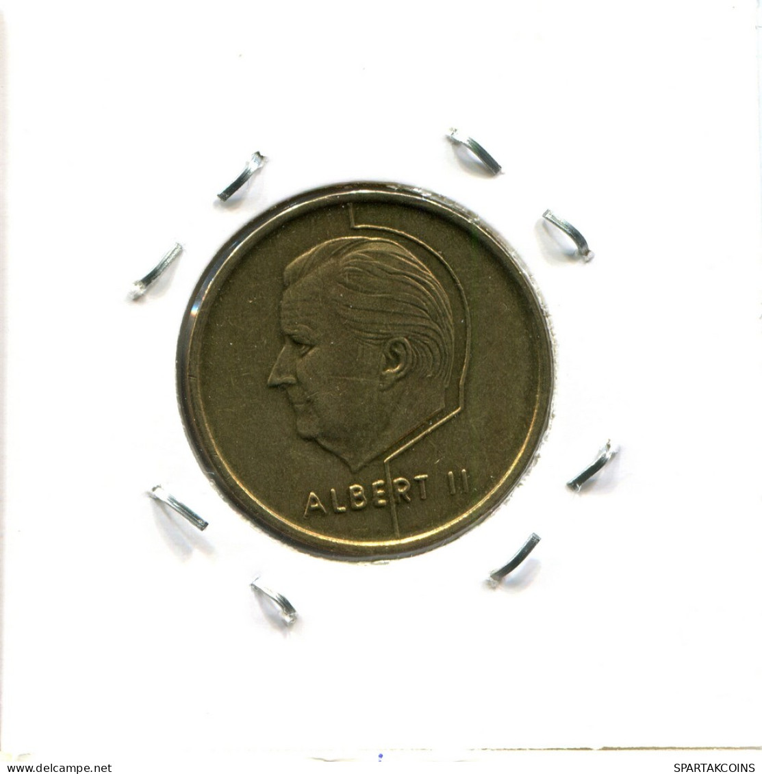 5 FRANCS 1996 BÉLGICA BELGIUM Moneda DUTCH Text #BA634.E - 5 Francs