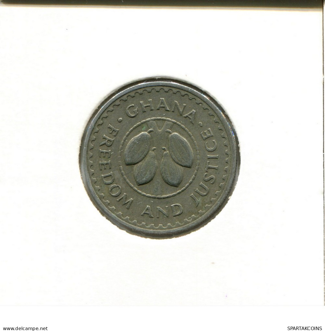 10 PESEWAS 1967 GHANA Moneda #AY282.E - Ghana