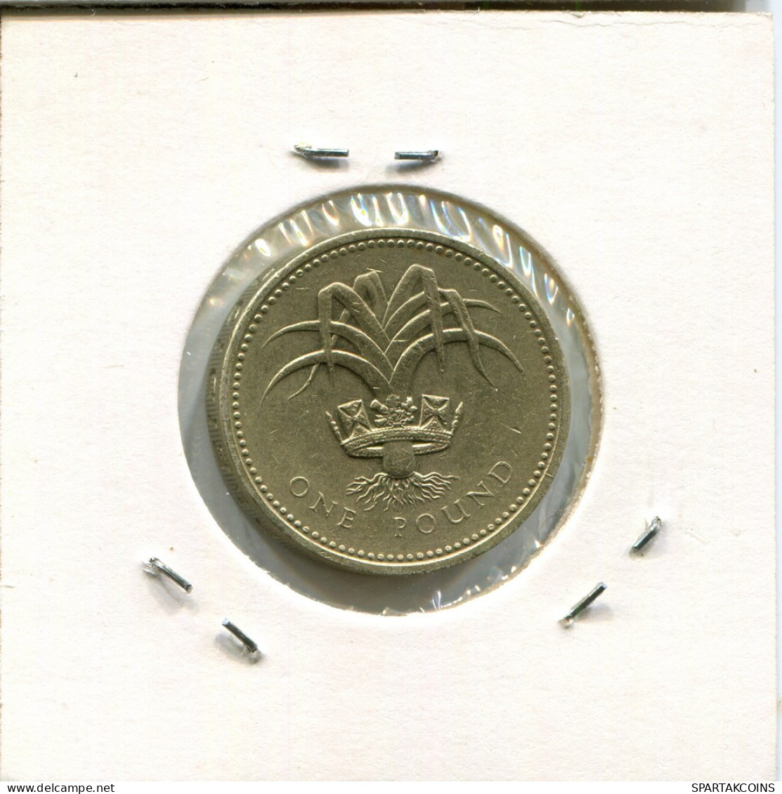 POUND 1990 UK GBAN BRETAÑA GREAT BRITAIN Moneda #AN555.E - 1 Pond