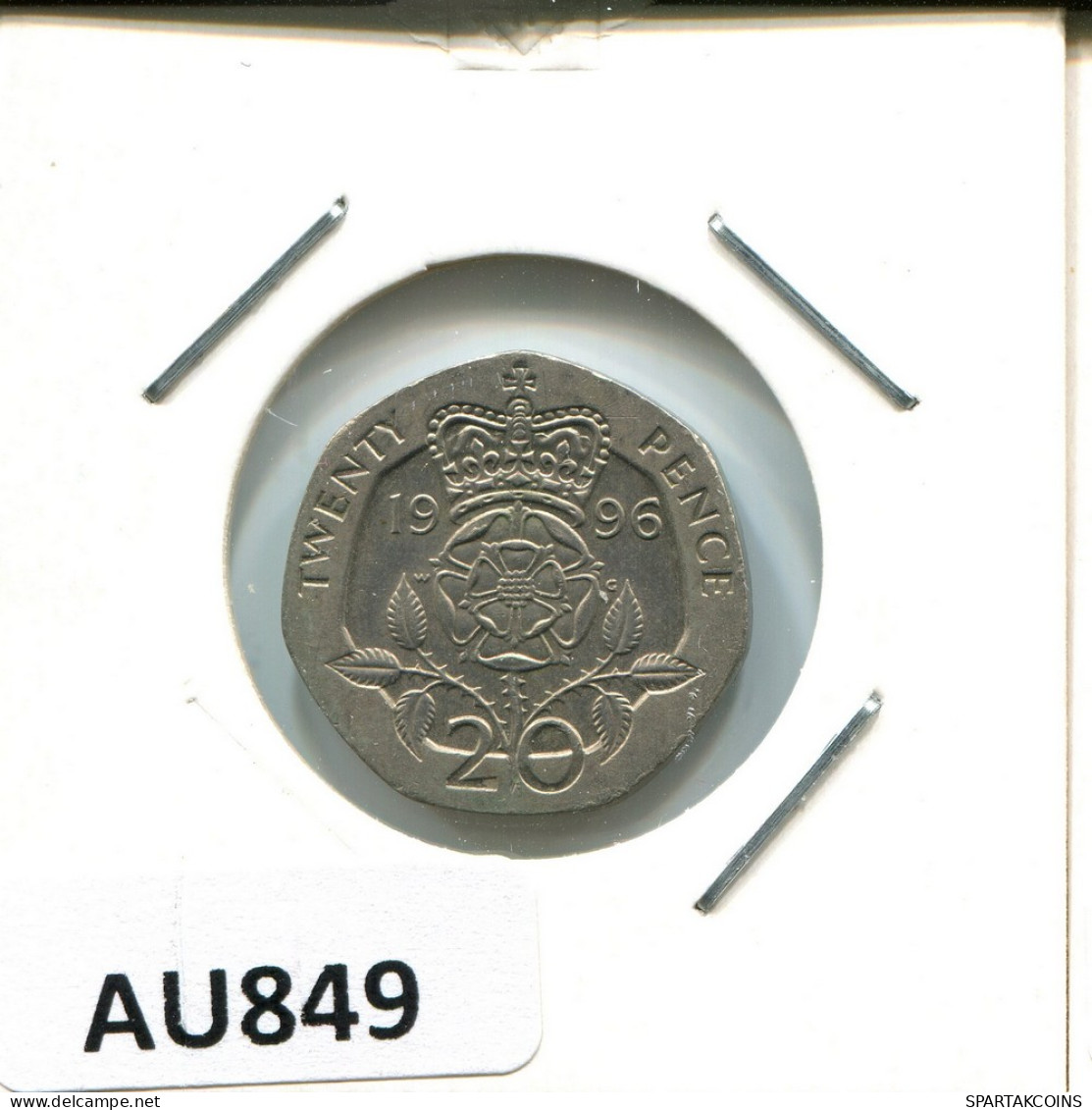 20 PENCE 1996 UK GBAN BRETAÑA GREAT BRITAIN Moneda #AU849.E - 20 Pence