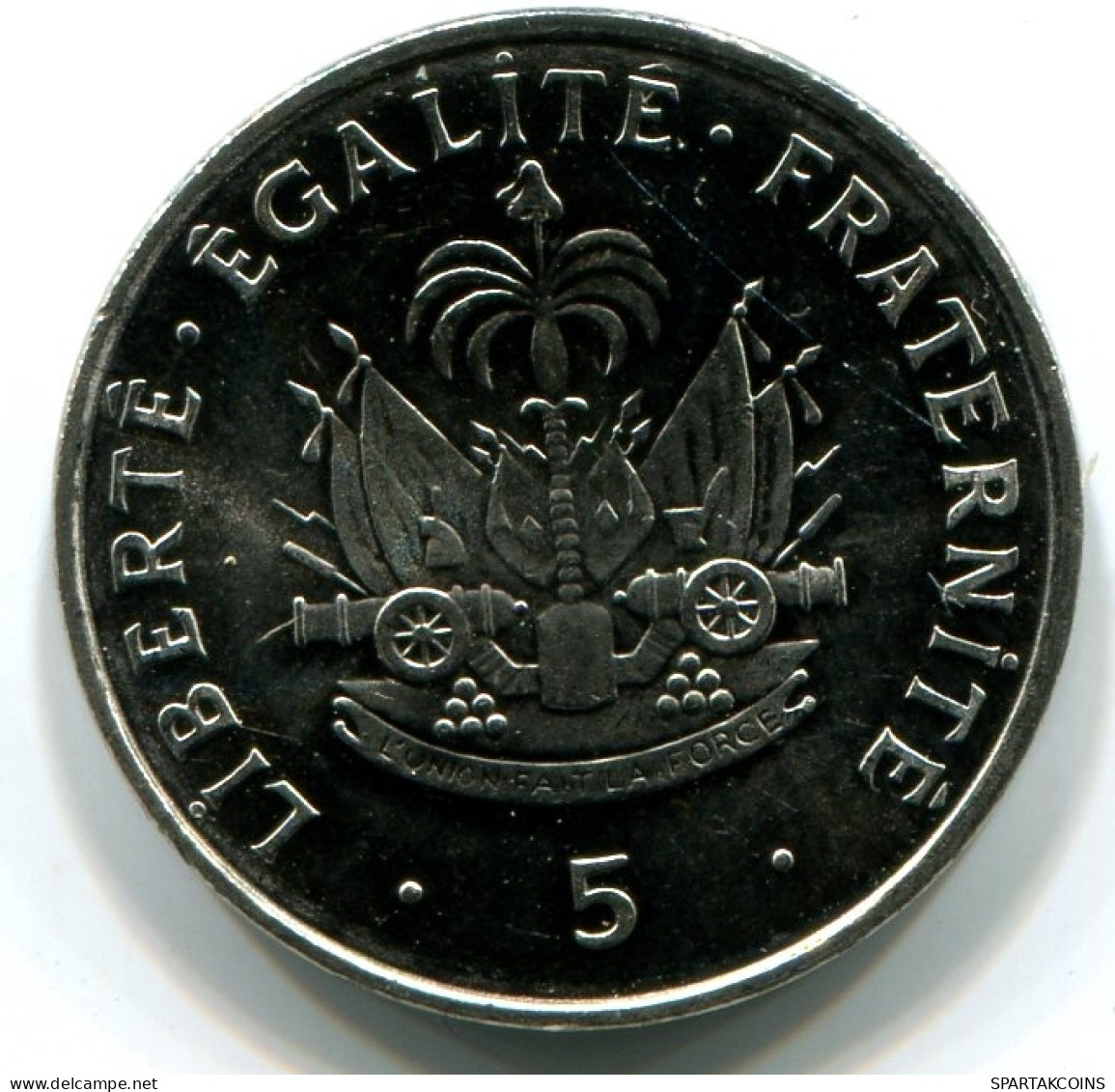 5 CENTIMES 1997 HAITÍ HAITI UNC Moneda #W11304.E - Haïti